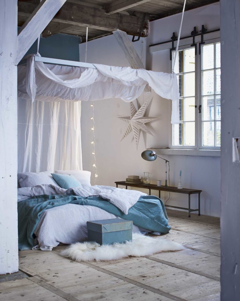 chambre bleue