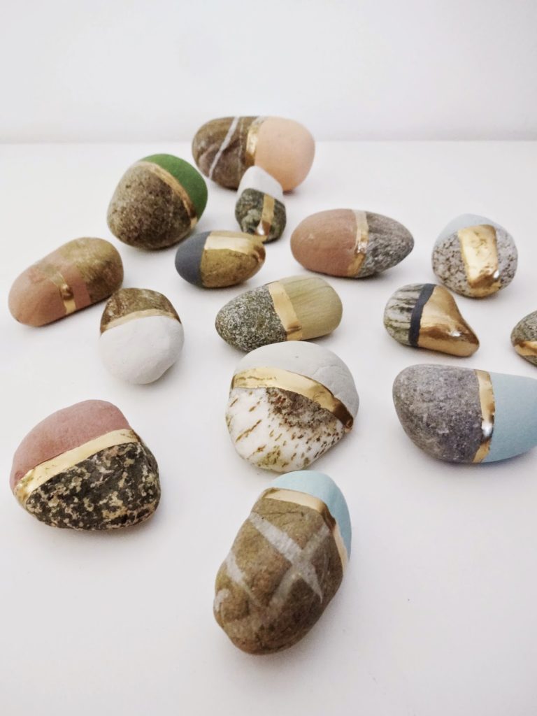 Galets peints