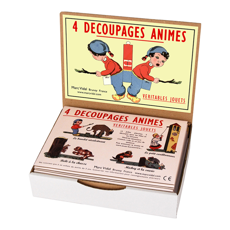 4 découpages animés 1 4 découpages animés