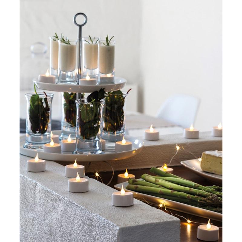 6 bougies Led de table LONE