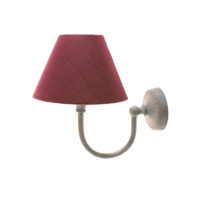 Paire d'appliques PLUMS avec abat-jour