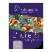 Bloc pour huile et acrylique