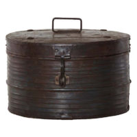 Boite ronde métal TREASURE
