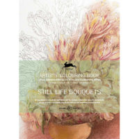 Coloring book STILL LIFE BOUQUETS