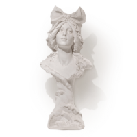 Plâtre buste femme "Sur mer"