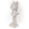 Plâtre buste femme "Sur mer"