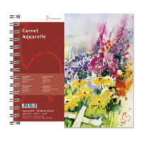 Bloc CARNET papier aquarelle