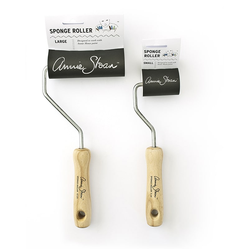 rouleaux mousse grand et petit model pour appliquer la Chalk Paint Annie Sloan