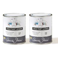 les lacquers mat et brillant d'annie sloan Chalk paint