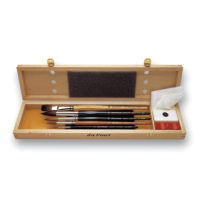Plumier de pinceaux pour aquarelle