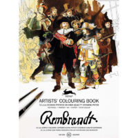 Coloring book REMBRANDT PAINTINGS