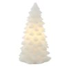 sapin lumineux en cire pour décoration de noel