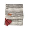 Housse de coussin à motifs gris GUSTAV 2 Housse de coussin à motifs gris GUSTAV