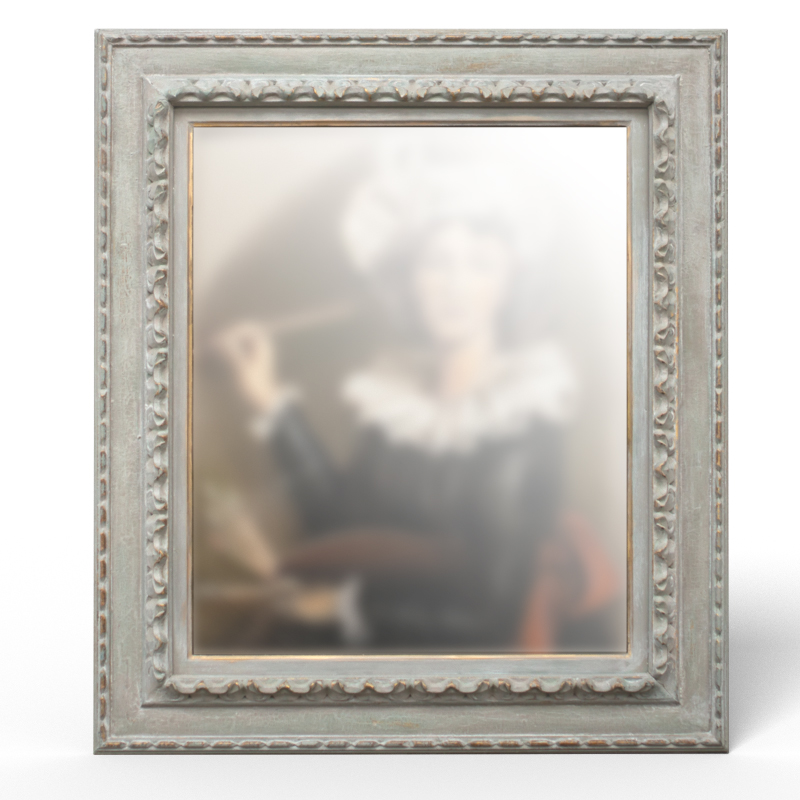 cadre-renaissance-relooking-la-fee-caseine-chalk-paint-annie-sloan Cadre renaissance relooké par La Fée Caséine avec la peinture décoration Chalk Paint d'Annie Sloan