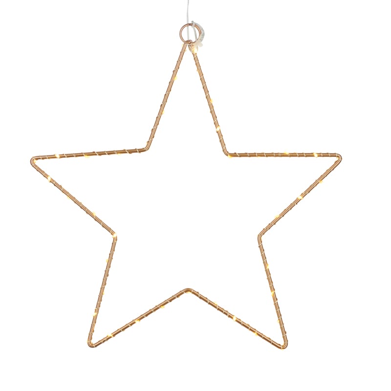 Etoile suspension Liva Star gold La Fée Caséine