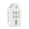 maison de porcelaine blanche