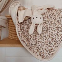 doudou lapin lange pour enfant