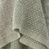 plaid vert et blanc detail