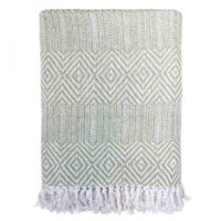 plaid vert et blanc