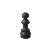 pion echec geant noir