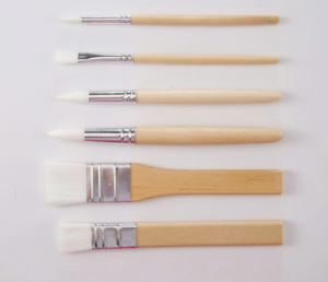 6 pinceaux de détail