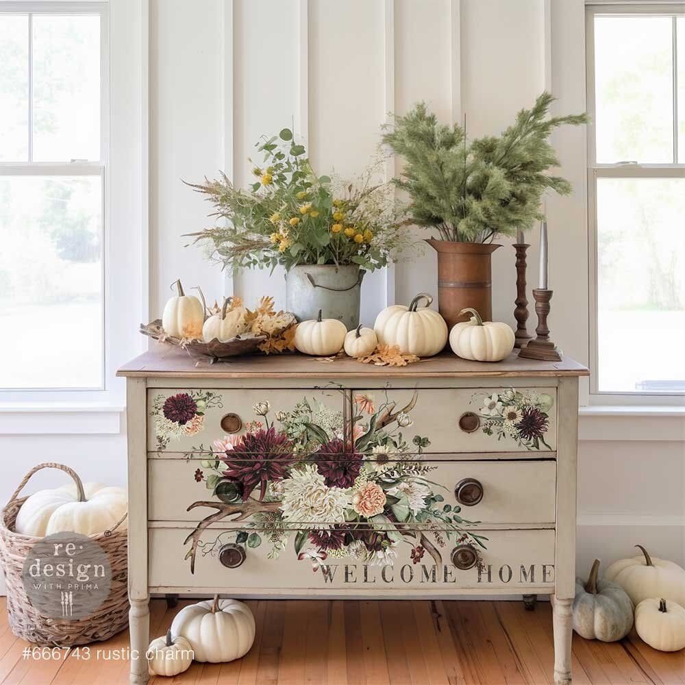 detail transfert rustic charm