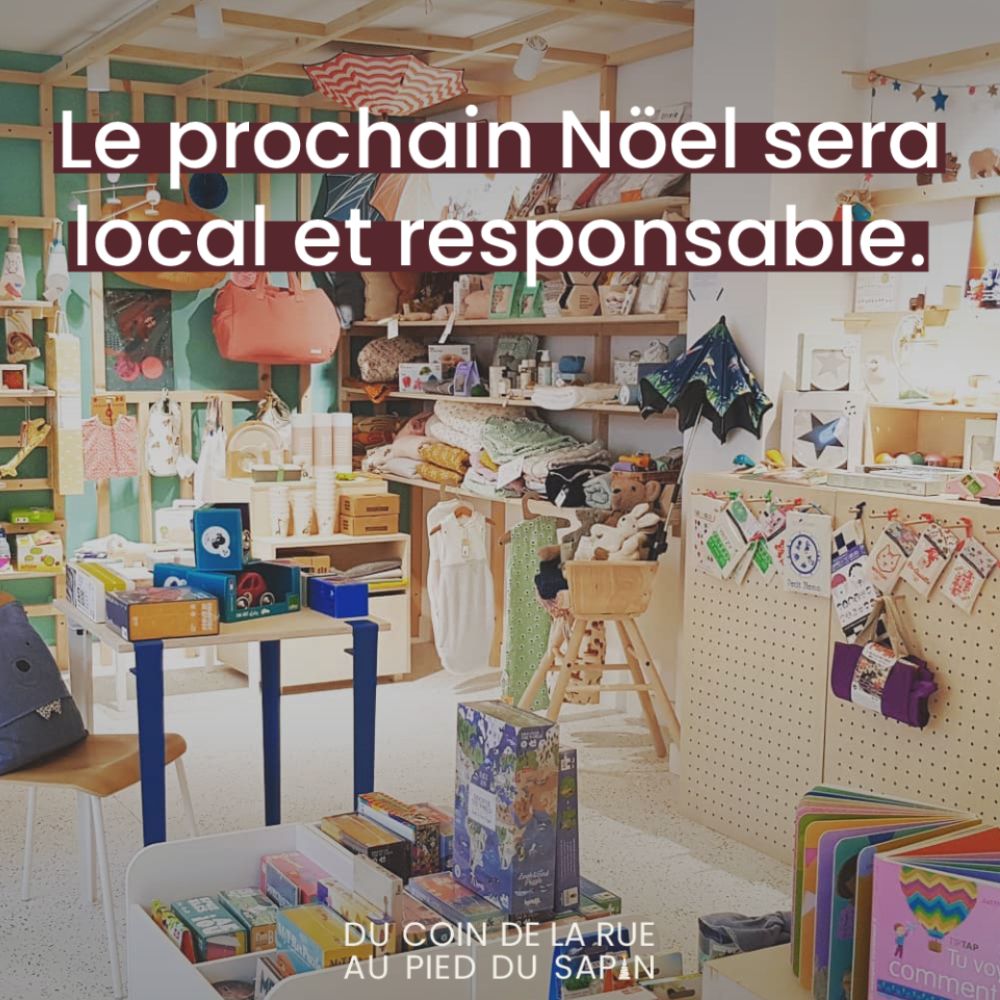 Un noël avec des cadeaux locaux et responssables